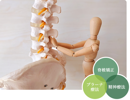 脊椎矯正 プラーナ療法 精神療法